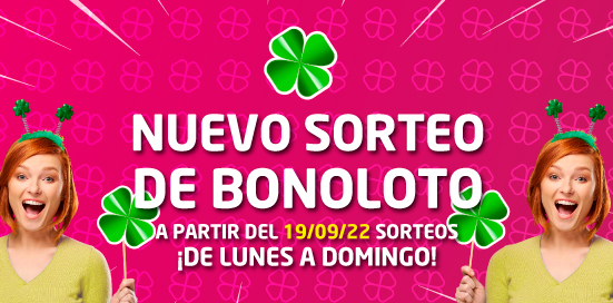 Nuevo sorteo Bonoloto