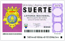 Lotería del sábado décimo