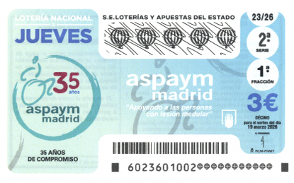 Lotería del jueves décimo